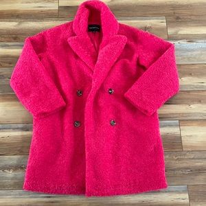 Oversized Teddy Coat